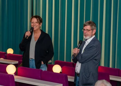 Regisseurin Sönje Storm im Publikumsgespräch / Moderation: Hans-Peter Schweger, 02.10.23